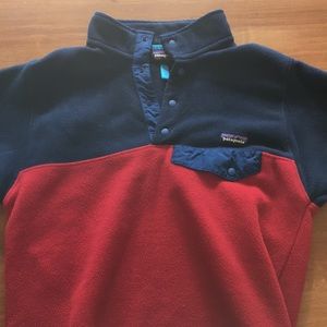 Men Small Patagonia Synchilla Fleece Snap-T